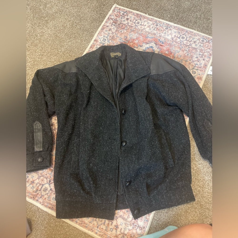 Vintage!! Men’s wool blend jacket